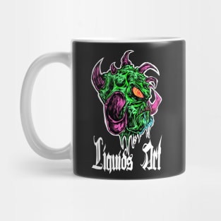 Severed Head Ted w/ liquidsart Mug